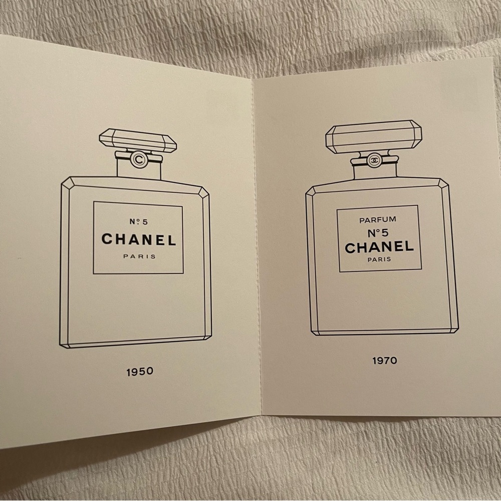 Chanel N°5 Postcard Set - Picture 3 of 5